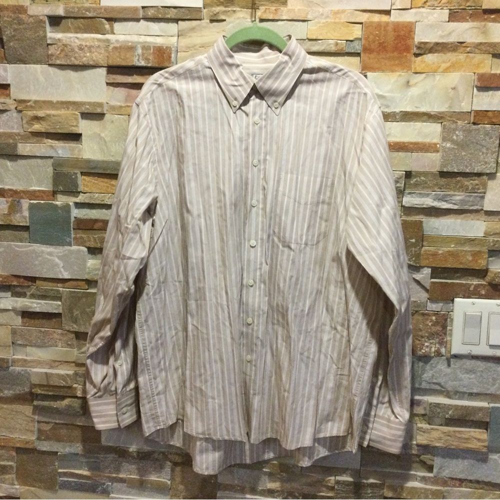BURBERRY London Men's Striped Button-Down Shirt